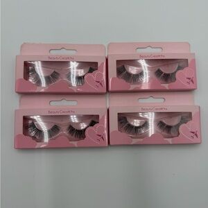 NIB Beauty Creations Soft Silk Lash in MILAN Set of 4
